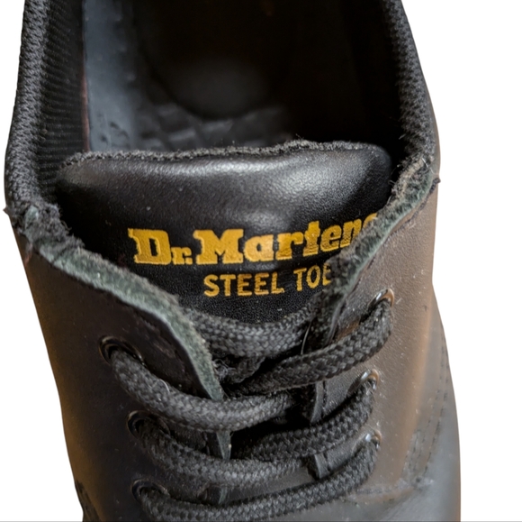 Dr. Martens Steel Toe Shoes Womens Size 6 Unisex Mens Size 5 - Picture 7 of 12